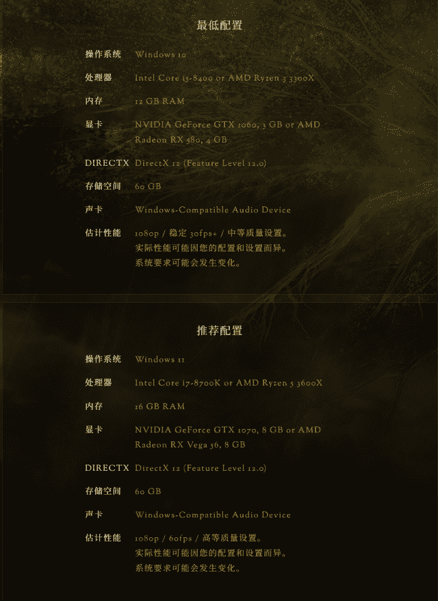 《艾尔登法环》游戏帧数实测:RTX 3050流畅跑,甚至还想解锁60帧