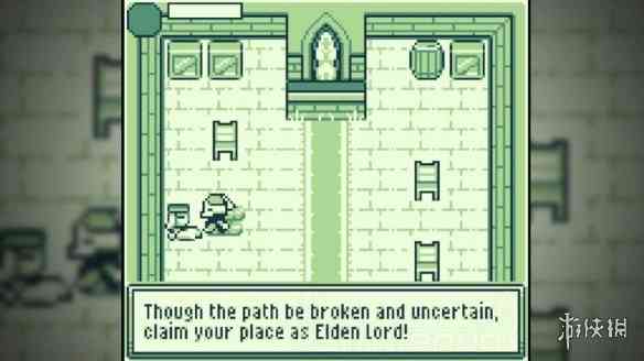 粉丝自制《艾尔登法环》GameBoy版!还能翻滚神还原