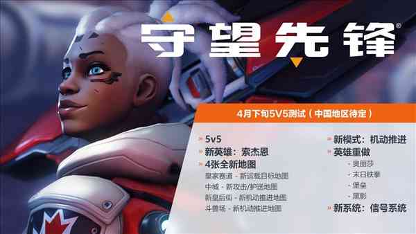 《守望先锋2》5v5封闭A测今日正式启动 国区时间待定