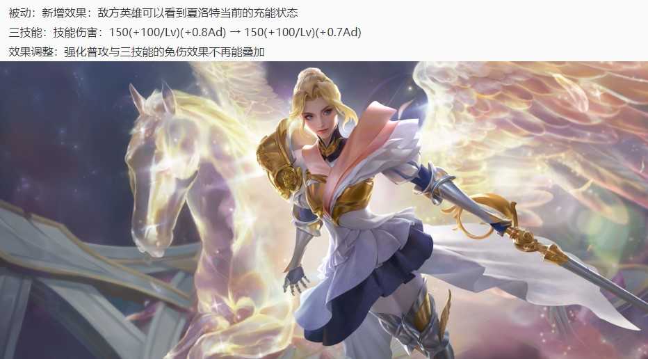王者荣耀4.28更新:夏洛特削弱,六款皮肤上架,碎片商店更新