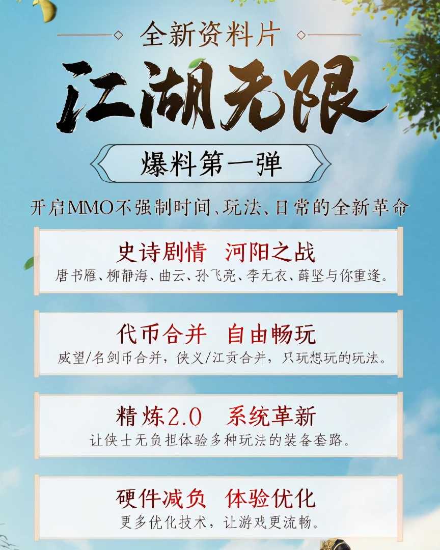 连资料片名都明目张胆抄了?剑网3被网友怒喷:你那画质还无限呢