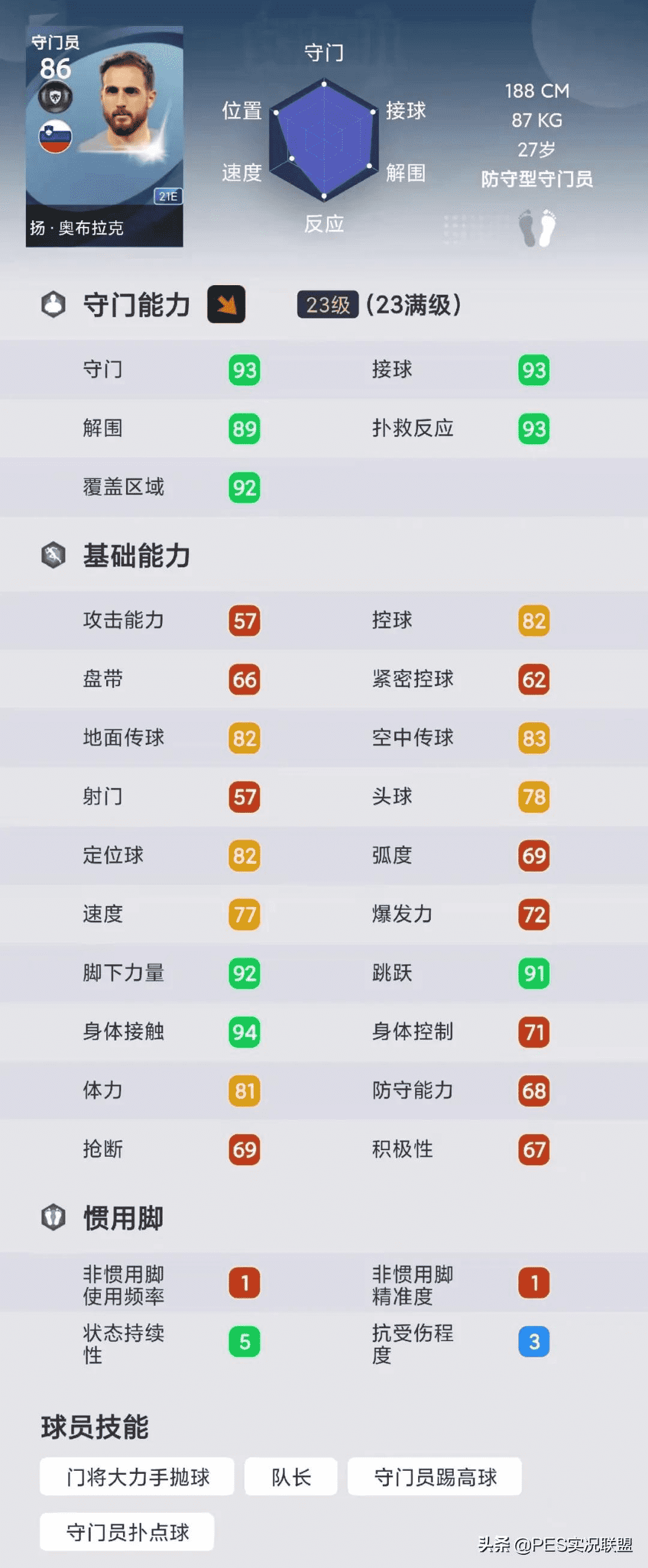 新春六大中锋垫底！实况足球手游本周不可用黑球盘点