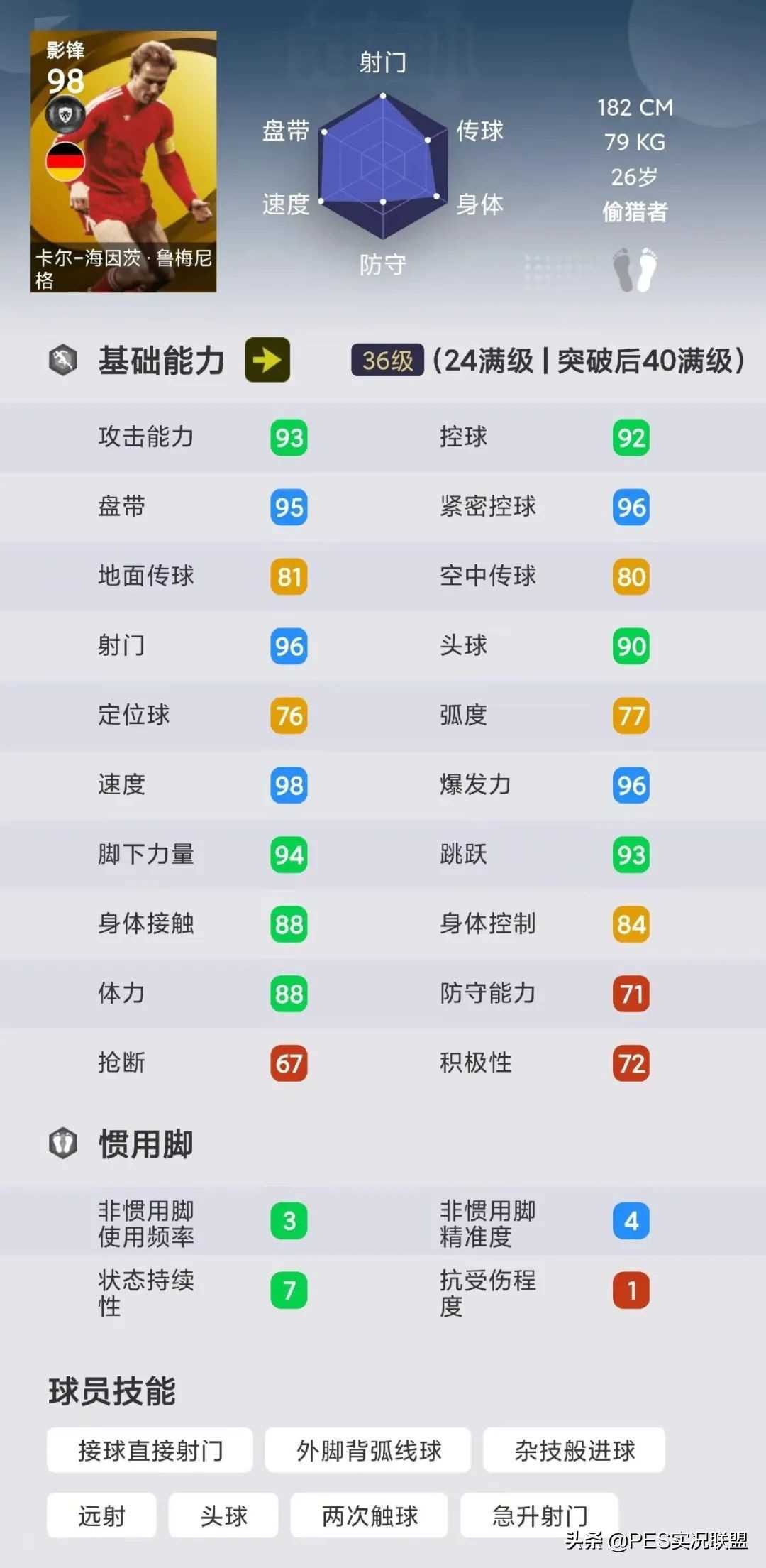 最强传奇top10!实况足球国服手游近期胜率最高的十大黄传盘点